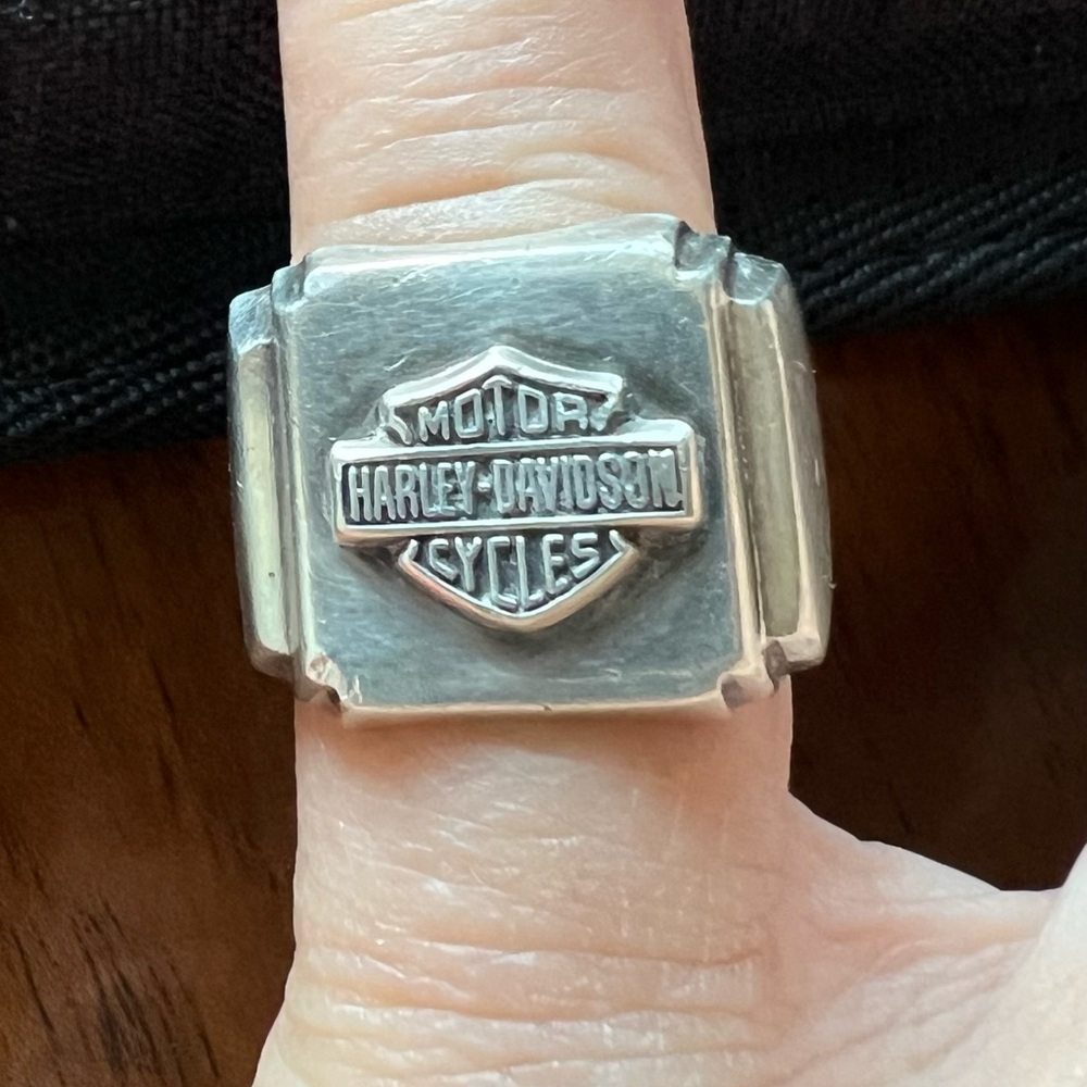 Harley Davidson sterling Silver ring